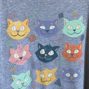 Cute Animated Cat Tank Top